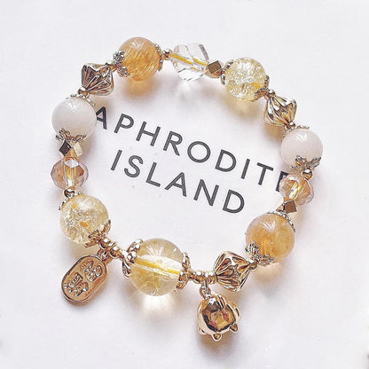 [金/METAL] Citrine Bracelet · 財