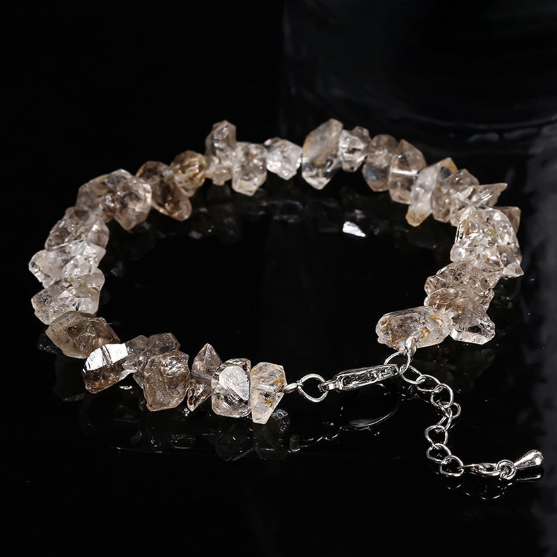 [金/METAL] Golden Herkimer Bracelet · 玄霜