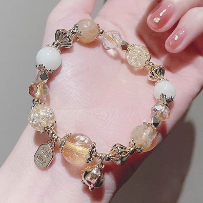 [金/METAL] Citrine Bracelet · 財