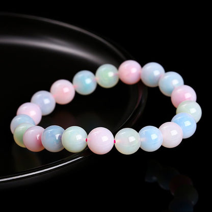 [土/EARTH] Candy-Centred Agate Bracelet · 糖荳