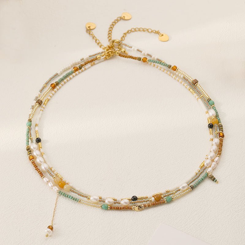 [土/EARTH] Harmony Layered Necklace · 採擷