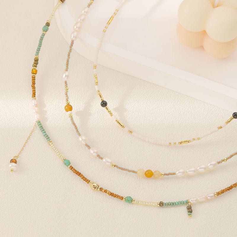 [土/EARTH] Harmony Layered Necklace · 採擷