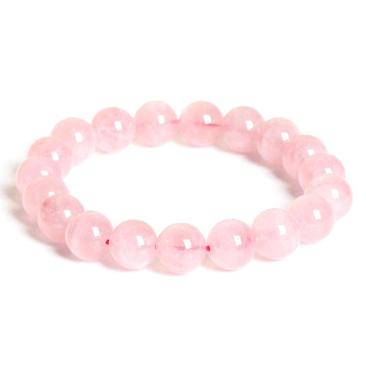 [火/FIRE] Afghanistan Pink Jade Gemstone Bracelet · 薄櫻