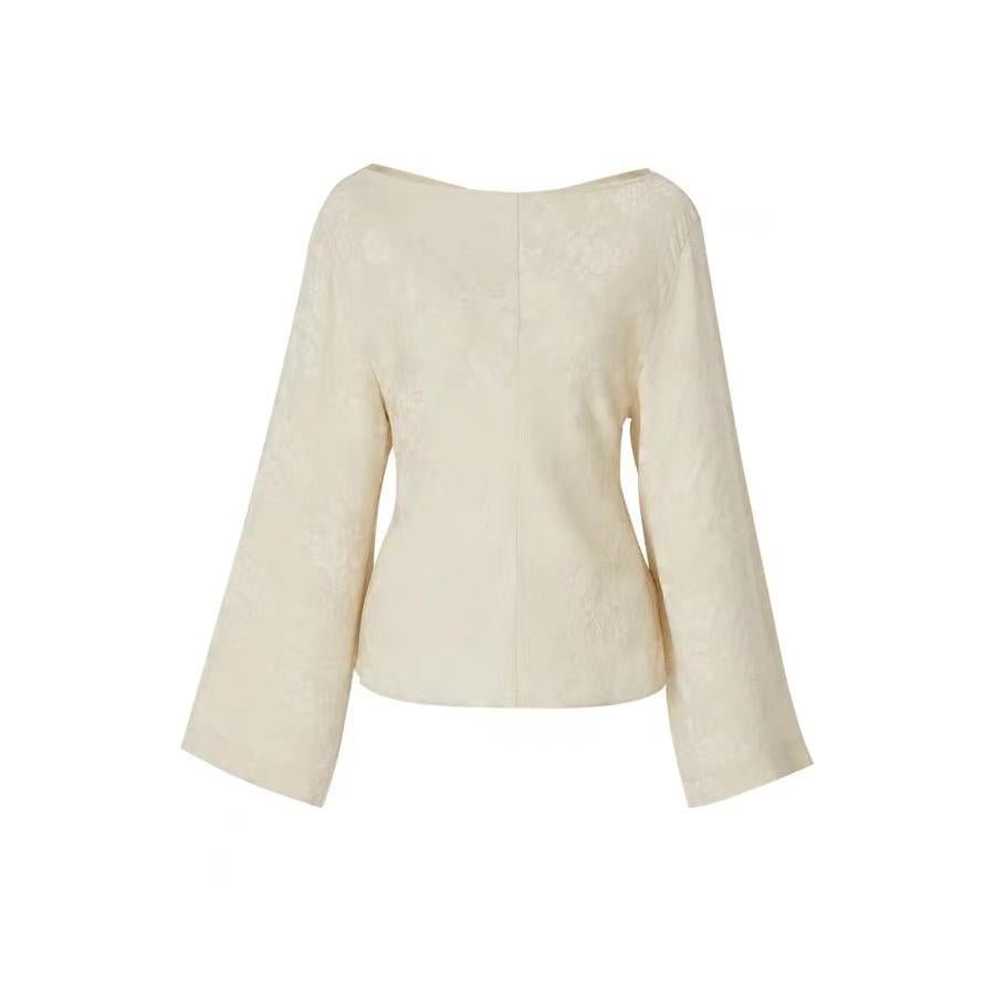 Ivory Elegance Cropped Top