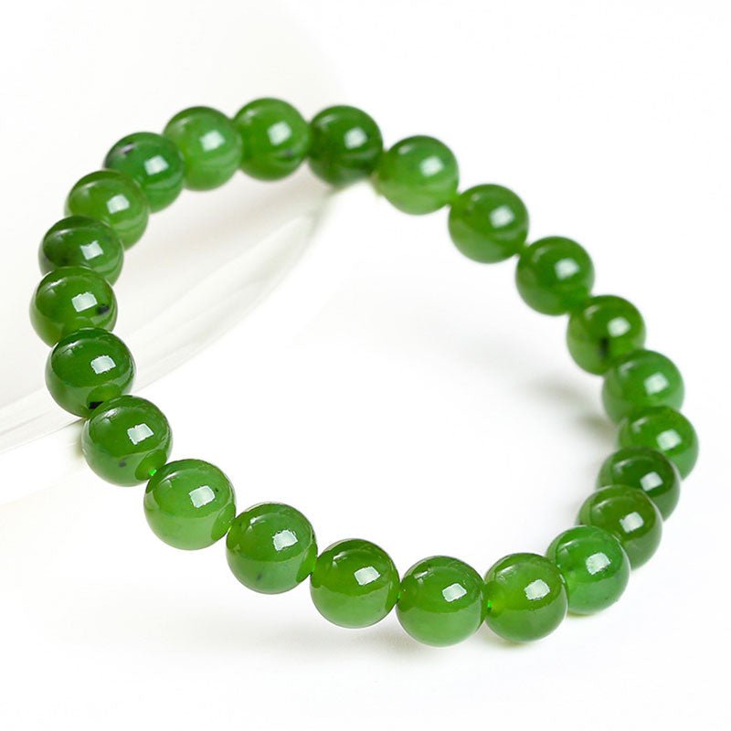 [木/WOOD] Hetian Nephrite Bracelet · 若竹