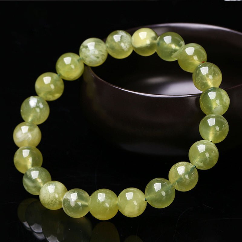 [木/WOOD] Serpentine Jade Bracelet · 碧波