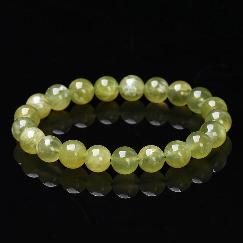 [木/WOOD] Serpentine Jade Bracelet · 碧波